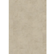 Boden aus Vinylfliesen mit Steinoptik.