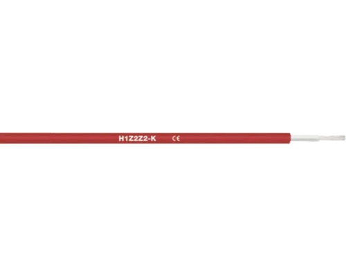 Solarleitung H1Z2Z2-K 1 x 6 mm² rot (Meterware)