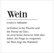 Glasbild Wein Definition 20x20 cm-thumb-0 Glasbild Wein Definition 20x20 cm-thumb-0