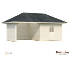 Gartenhaus Palmako Bianca 16,6 m² Set 11 inkl. seitl. Anbau 588 x 300 cm tauchgrundiert-thumb-0 Gartenhaus Palmako Bianca 16,6 m² Set 11 inkl. seitl. Anbau 588 x 300 cm tauchgrundiert-thumb-0