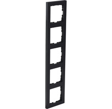 Rahmen Q-Link F-Line 5-fach - senkrecht/waagerecht unterputz schwarz-thumb-0 Rahmen Q-Link F-Line 5-fach - senkrecht/waagerecht unterputz schwarz-thumb-0