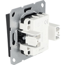 Schalter Q-Link F-Line serie unterputz schwarz-thumb-2
