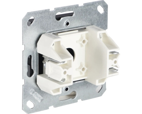 Detailansicht einer Schaltereinsatz-Rückseite zur Elektroinstallation