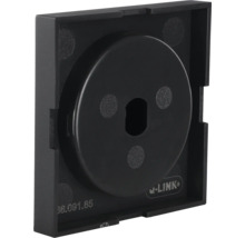 Abdeckung Q-Link F-Line Dimmer unterputz schwarz-thumb-2 Abdeckung Q-Link F-Line Dimmer unterputz schwarz-thumb-2