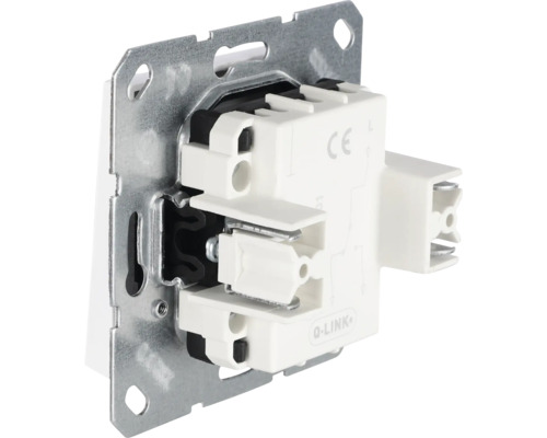 Rückansicht eines elektrischen Schalters