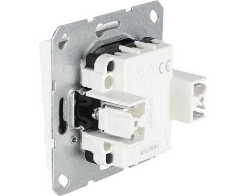 Lichtschaltereinsatz mit Metallrahmen