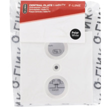 Q-Link Zentralplatte Radio/TV F-Line