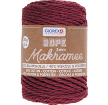 Glorex Makramee Garn, 3 mm dick, 250 g Rolle