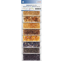 Perlenstiftmischung in verschiedenen Farbtönen in einer Verpackung