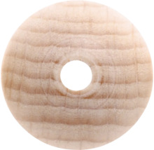 Runde Holzscheibe mit Loch