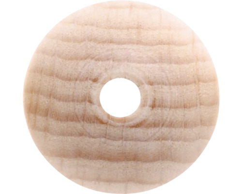 Runde Holzscheibe mit Loch