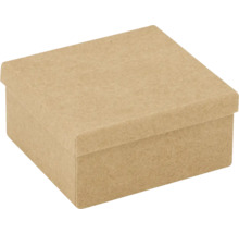 Quadratische Pappschachtel mit Deckel