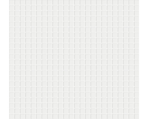 Quadratische weiße Fliesen