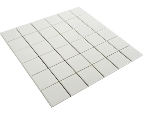 Quadratische Mosaikfliese aus Keramik