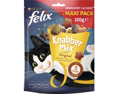 Katzensnack Felix Knabbermix Original 200 g Katzensnack Felix Knabbermix Original 200 g