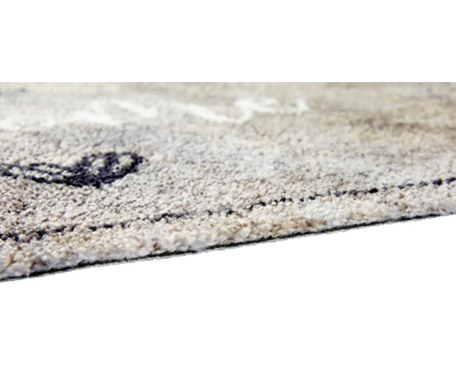 Detailansicht eines gemusterten Teppichs