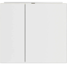 LED-Spiegelschrank Nobilia B-Set P1 169 2-türig 80x21x72 cm weiß-thumb-1 LED-Spiegelschrank Nobilia B-Set P1 169 2-türig 80x21x72 cm weiß-thumb-1