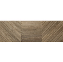 Dekoratives Holzpaneel mit diagonalem und horizontalem Muster