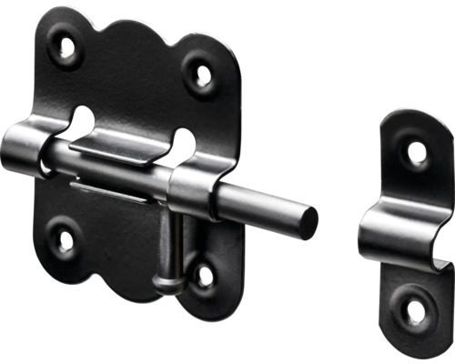 Riegel Grendelriegel Hettich 52 x 48 x stahl schwarz 5 Stück Türriegel aus Metall