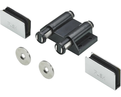 Doppel-Druckmagnetschnäpper zum Aufschrauben 47 x 60 x 19 mm 5 Stück Schrankschnäpper Set zum Öffnen und Schließen von Schranktüren