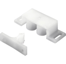 Schnappverschluss 50 x 20 x 12 mm Kunststoff weiß 10 Stück-thumb-0 Schnappverschluss 50 x 20 x 12 mm Kunststoff weiß 10 Stück-thumb-0