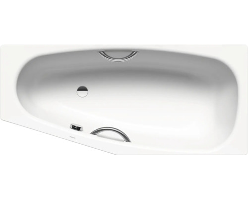 Raumsparbadewanne Kaldewei Mini Star rechts 157x75 cm weiß Raumsparbadewanne Kaldewei Mini Star rechts 157x75 cm weiß