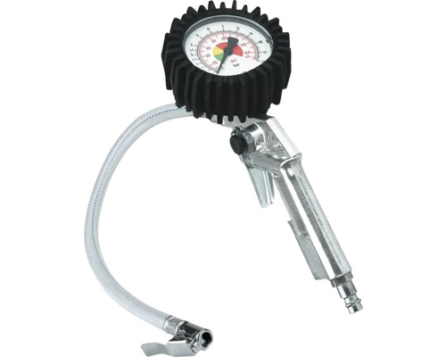 Reifenfüller mit Manometer zur Reifendruckprüfung