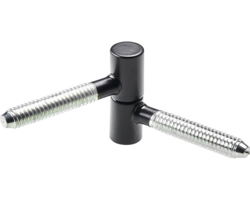 Einbohrband 28 x Ø 8 mm Stahl schwarz matt 5 Stück Einbohrband 28 x Ø 8 mm Stahl schwarz matt 5 Stück
