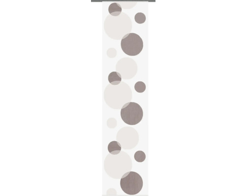 Flächenvorhang braun 60x245 cm Flächenvorhang braun 60x245 cm