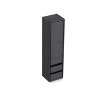 Schmaler Badezimmerschrank mit zwei Schubladen