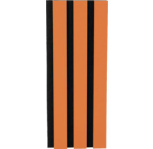 Handmuster Fjordwall Akustikpaneel Linoleum Orange 300x150 mm