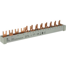 Potenzialverteiler mit Kupferkontakten für elektrische Installationen