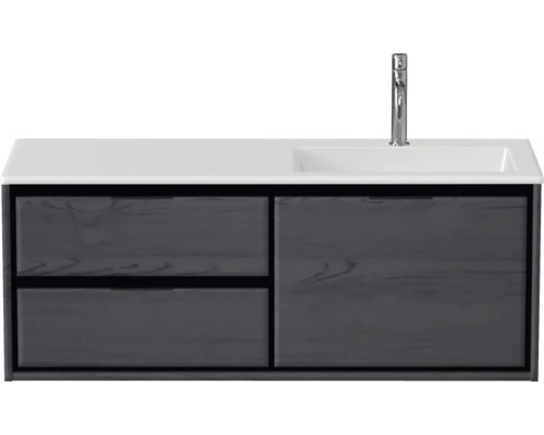 Waschtischunterschrank mit Waschbecken und Armatur