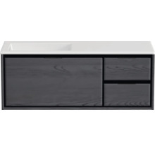 Waschtischunterschrank mit Schubladen und Waschbecken