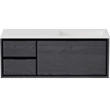 Waschtischunterschrank mit Schubladen und Waschbecken
