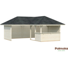 Pavillon Palmako Bianca 24,9 m² Set 2 588 x 588 cm natur-thumb-2 Pavillon Palmako Bianca 24,9 m² Set 2 588 x 588 cm natur-thumb-2