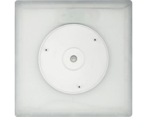 Deckenleuchte, quadratisch, mit runder Befestigung