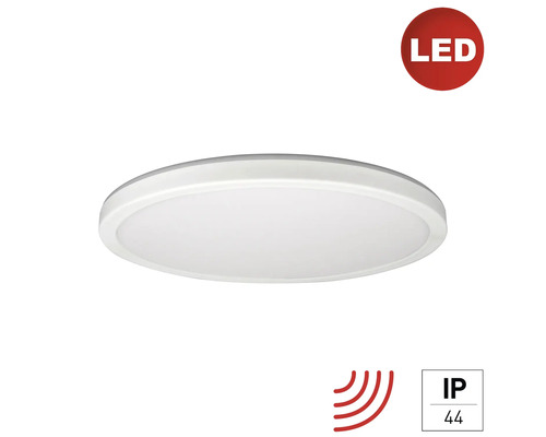 LED Panel Deckenleuchte Wandleuchte e2 Twice² up&down R 18 W 1-flammig IP 44 weiß transparent ( 2459520180196 )