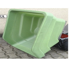 Grüne Kunststoffwanne