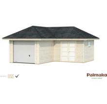 Garage Palmako Bianca 24,9 m² Set 6 588 x 588 cm natur-thumb-0 Garage Palmako Bianca 24,9 m² Set 6 588 x 588 cm natur-thumb-0