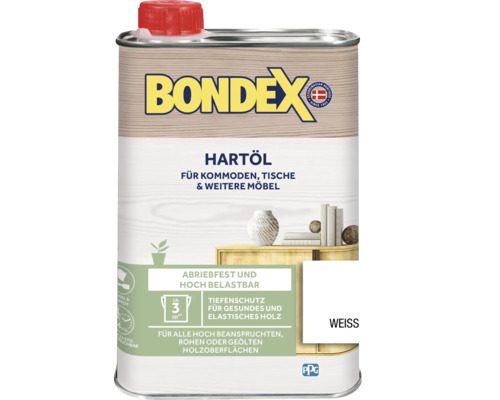 BONDEX Holzöl weiß 0,25 l