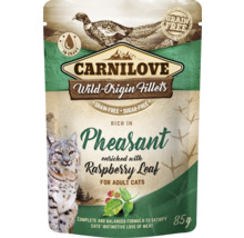 Katzenfutter nass Carnilove Cat Pouch Pheasant 85g-thumb-0