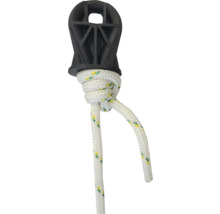 Schotklampe mit Seil