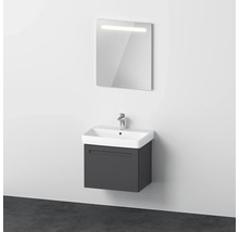 Badezimmer-Set mit Waschbecken, Unterschrank und beleuchtetem Spiegel