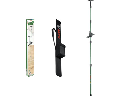 Bosch Deckenstütze mit Transporttasche und Produktverpackung