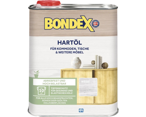 BONDEX Holzöl weiß 0,75 l
