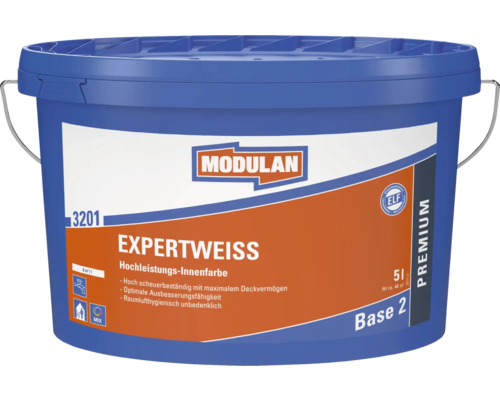 Eimer Modulan Expertweiss Innenfarbe, 5 Liter
