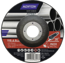 Norton Saint Gobain Expert Trennscheibe 115x6,0 Millimeter für Metall und Edelstahl