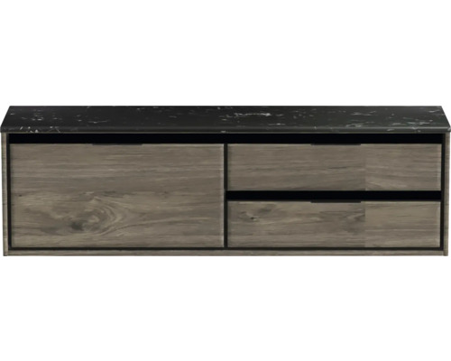 Waschtischunterschrank mit Schubladen und Ablage