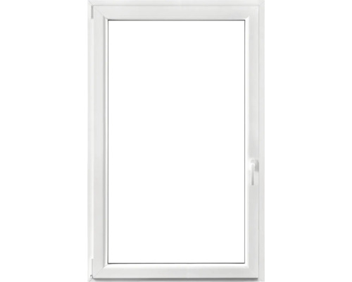 ARON Econ Kunststofffenster 1-flg. weiß 750x1200 mm Links